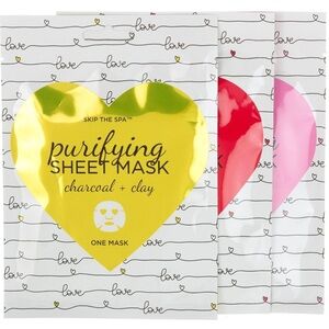 3 Sheet Mask Boxed Set Purifying Hydrating Repairing Sheet Masks by Jack Pierre